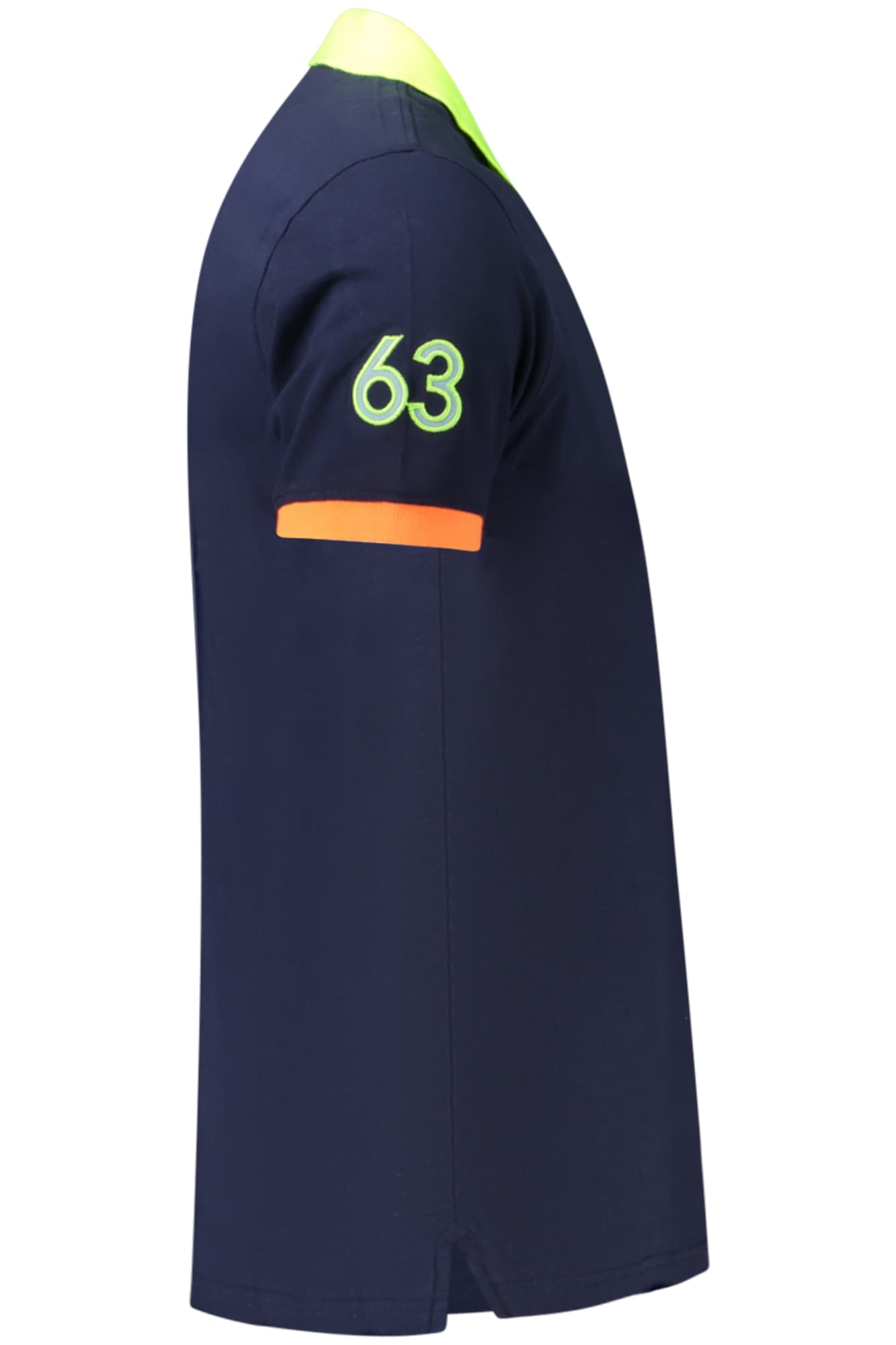 НОРВЕГИЯ 1963 МЪЖКА ПОЛО БЛИЗА С КЪС РЪКАВ, СИНЯ - NORWAY 1963