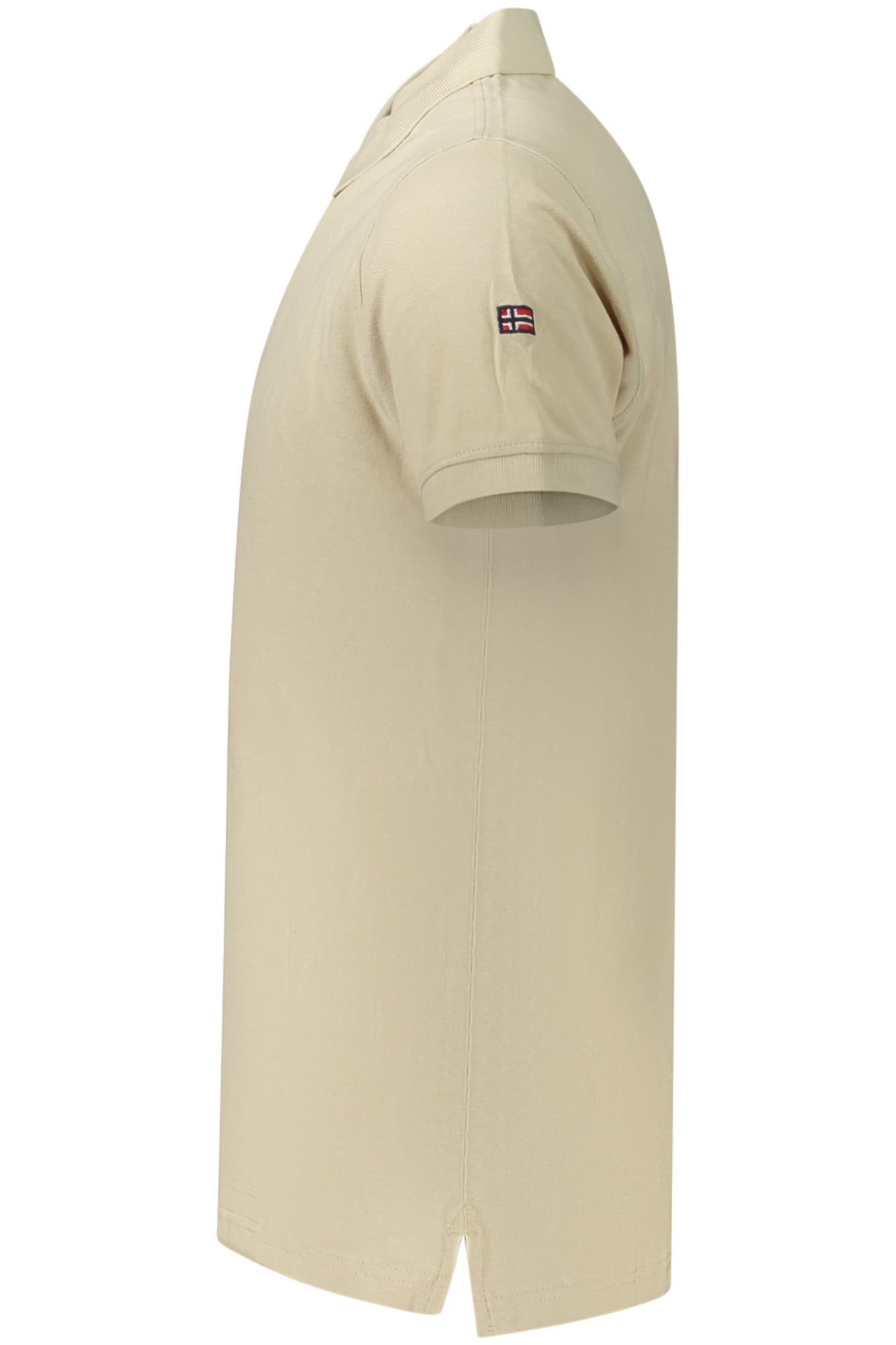 НОРВЕГИЯ 1963 МЪЖКА ПОЛО БЛИЗА С КЪС РЪКАВ, БЕЖОВА - NORWAY 1963