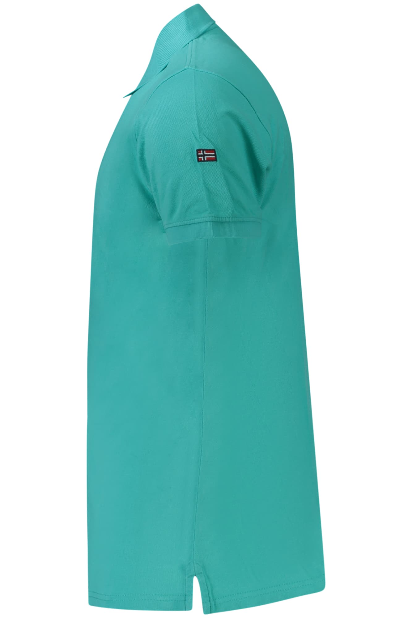 НОРВЕГИЯ 1963 МЪЖКА ПОЛО БЛИЗА С КЪС РЪКАВ, СИНЯ - NORWAY 1963