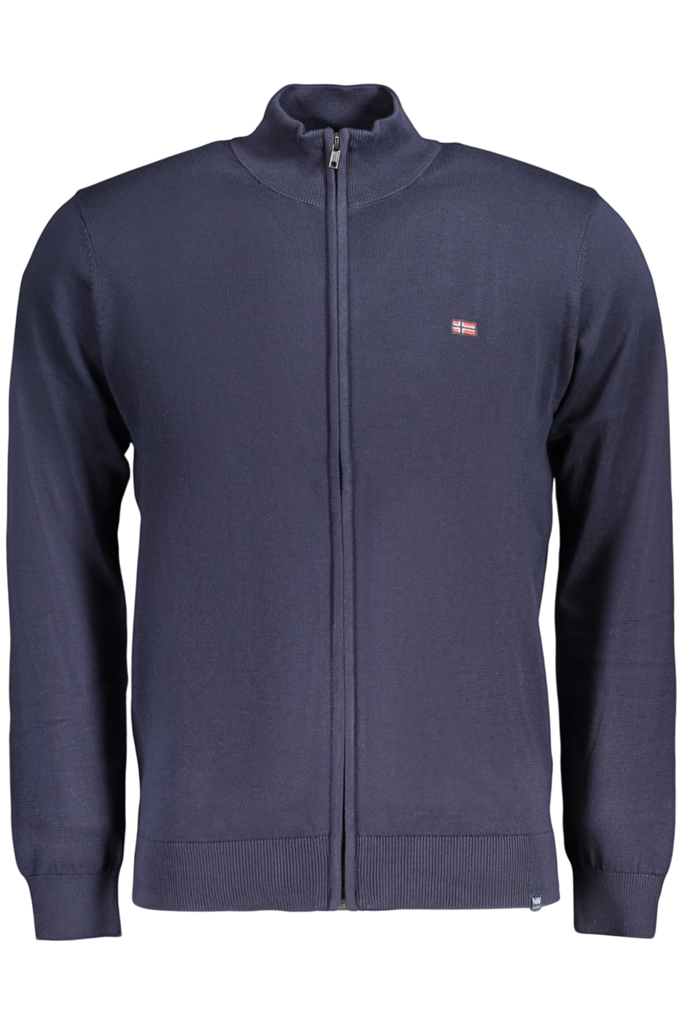 НОРВЕГИЯ 1963 МЪЖКИ СИН КАРДИГАН - NORWAY 1963