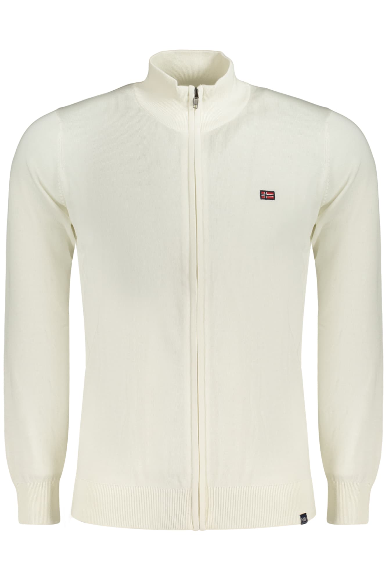 НОРВЕГИЯ 1963 МЪЖКИ БЯЛ КАРДИГАН - NORWAY 1963