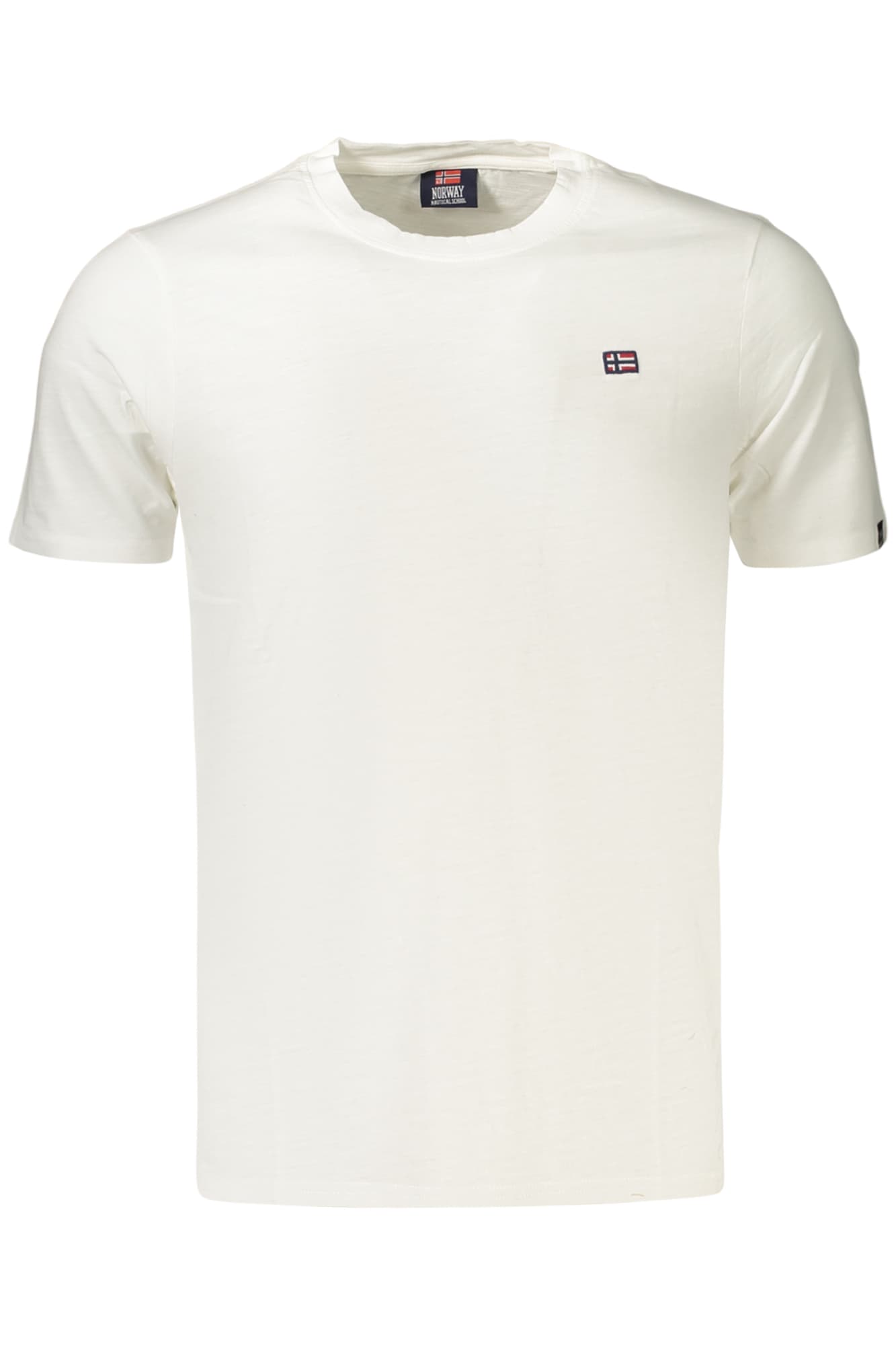 НОРВЕГИЯ 1963 МЪЖКА ТЕНИСКА С КЪС РЪКАВ, БЯЛА - NORWAY 1963
