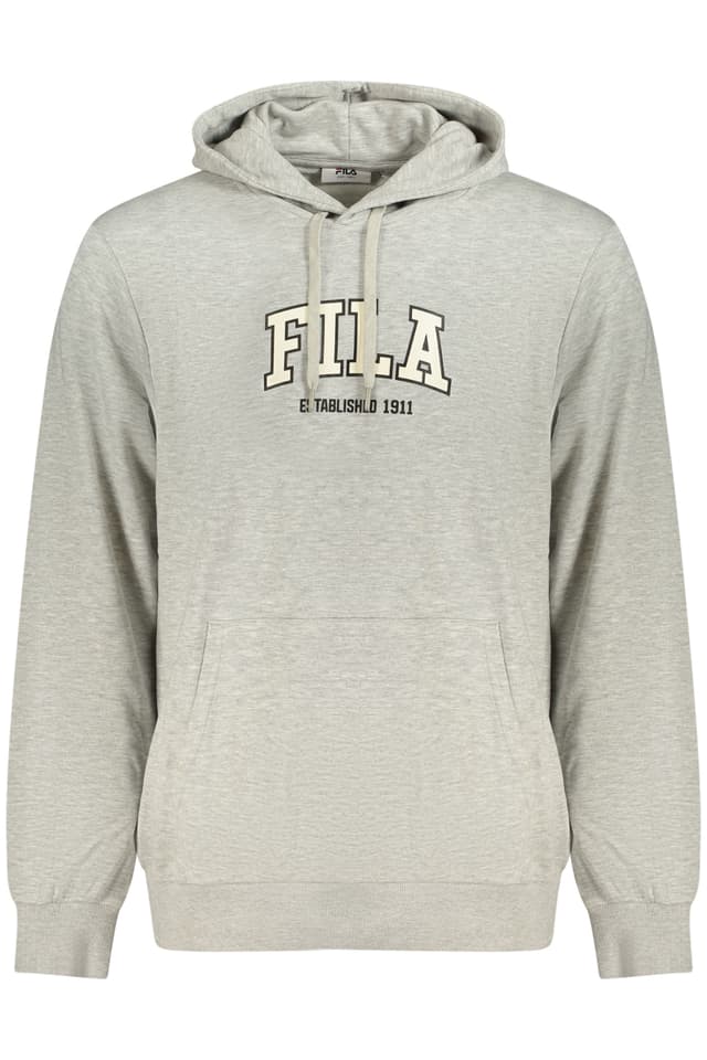 Мъжки сиви суитшърт с цип FILA