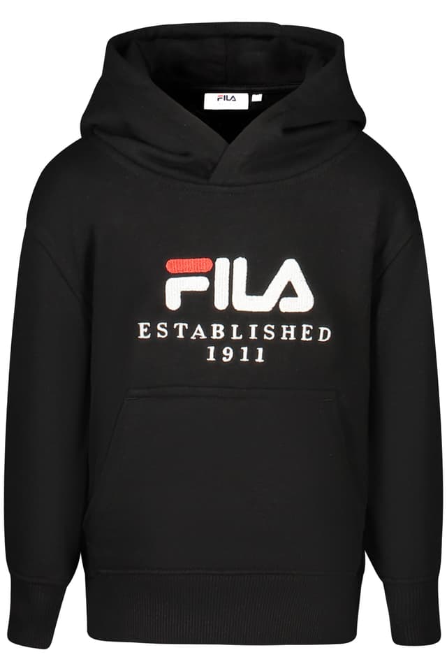 ДЕТСКИ ЧЕРЕН СУИТШЪРТ С ЦИП FILA
