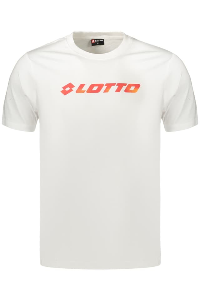 МЪЖКА ТЕНИСКА С КЪС РЪКАВ LOTTO, БЯЛА