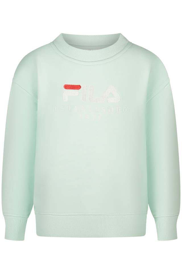 FILA ЗЕЛЕН СУИТШЪРТ С ЦИП ЗА МОМИЧЕ