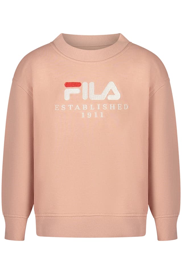FILA РОЗОВ СУИТШЪРТ С ЦИП ЗА МОМИЧЕТА