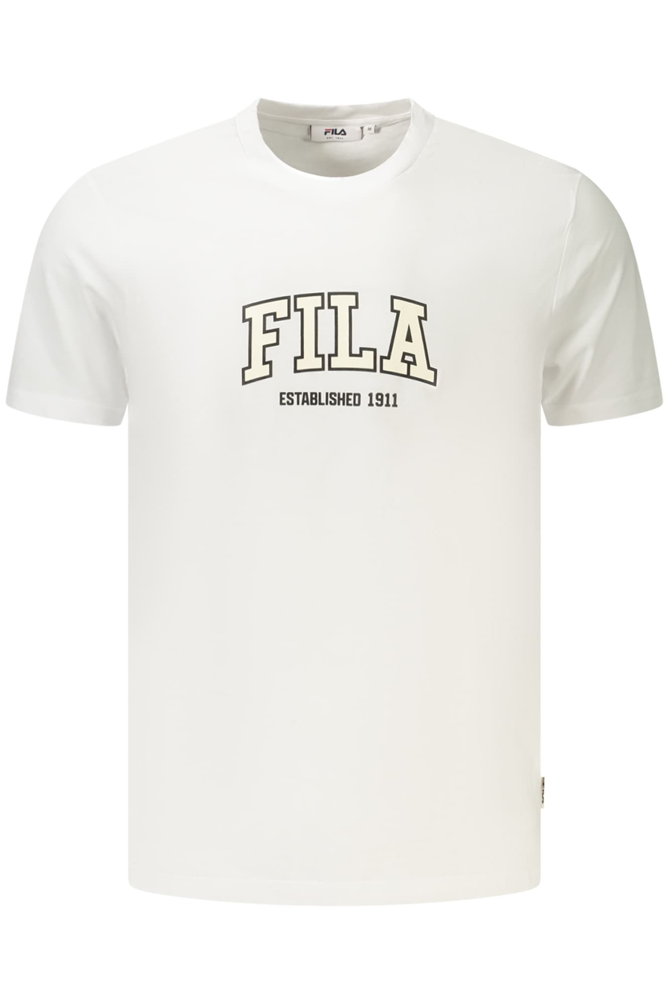 МЪЖКА ТЕНИСКА С КЪС РЪКАВ FILA, БЯЛА - FILA