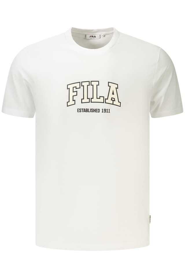 МЪЖКА ТЕНИСКА С КЪС РЪКАВ FILA, БЯЛА