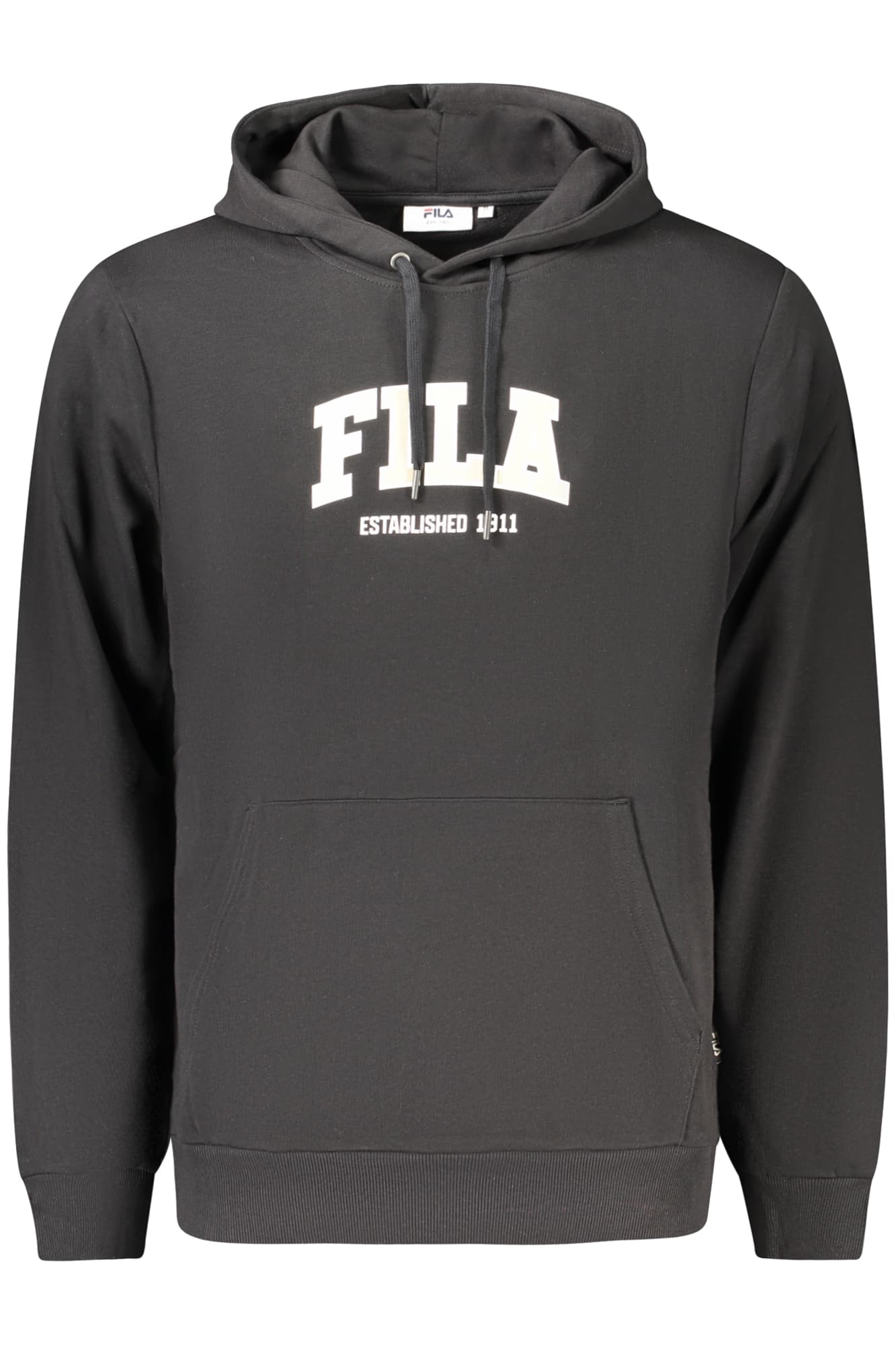 Мъжки черен суитшърт с цип FILA - FILA