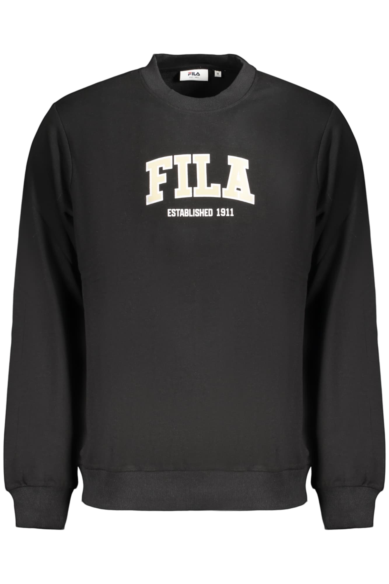 Мъжки черен суитшърт с цип FILA - FILA