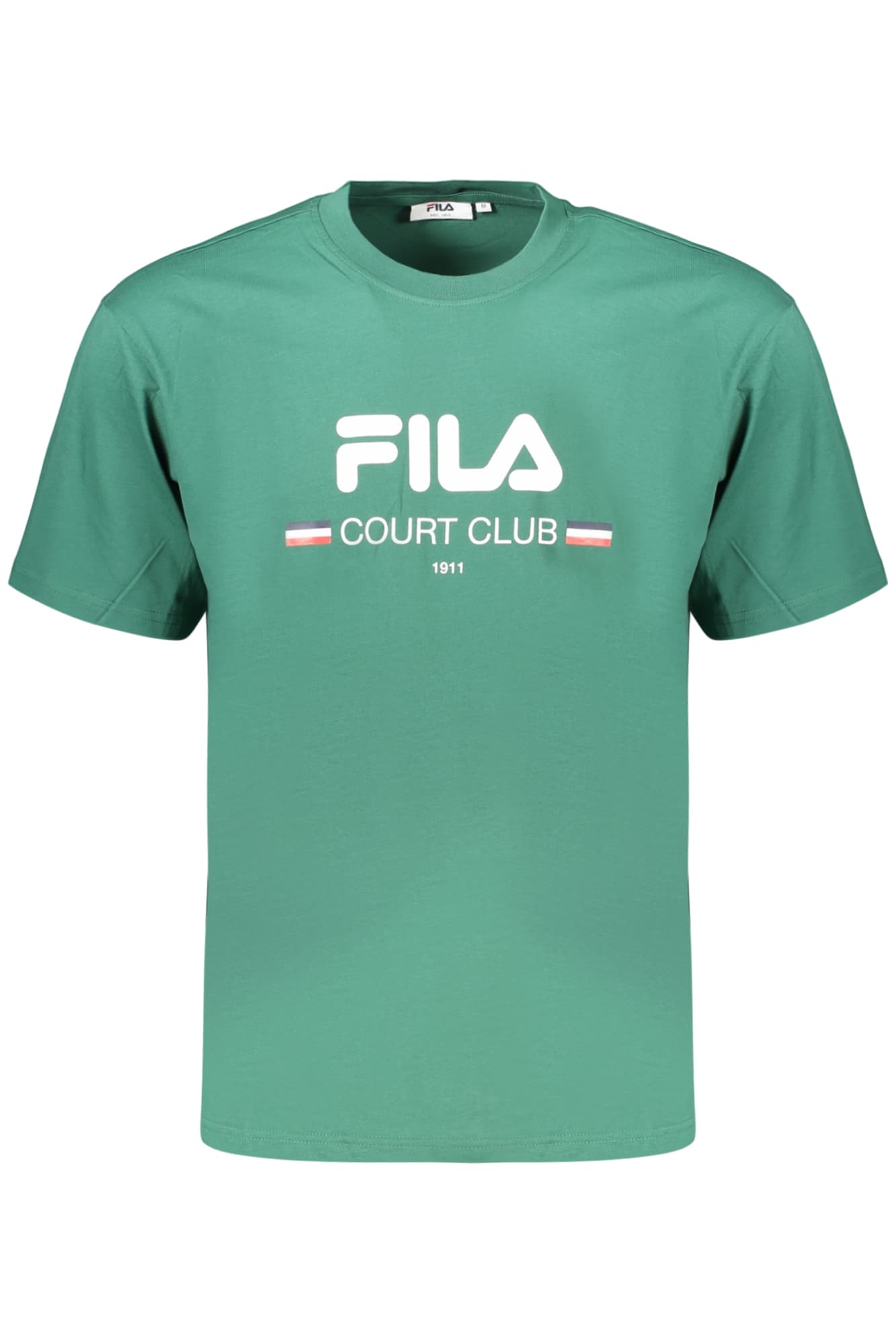 МЪЖКА ТЕНИСКА С КЪС РЪКАВ FILA, ЗЕЛЕНА - FILA