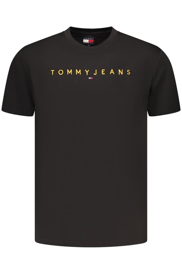 Мъжка тениска с къс ръкав TOMMY HILFIGER, черна
