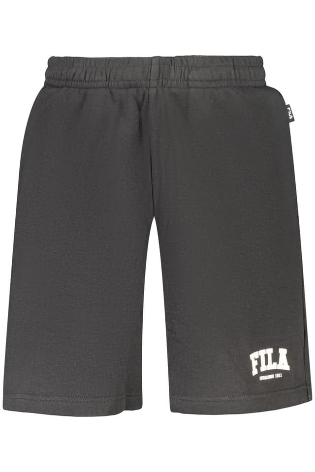 Мъжки къси спортни панталони FILA, черни