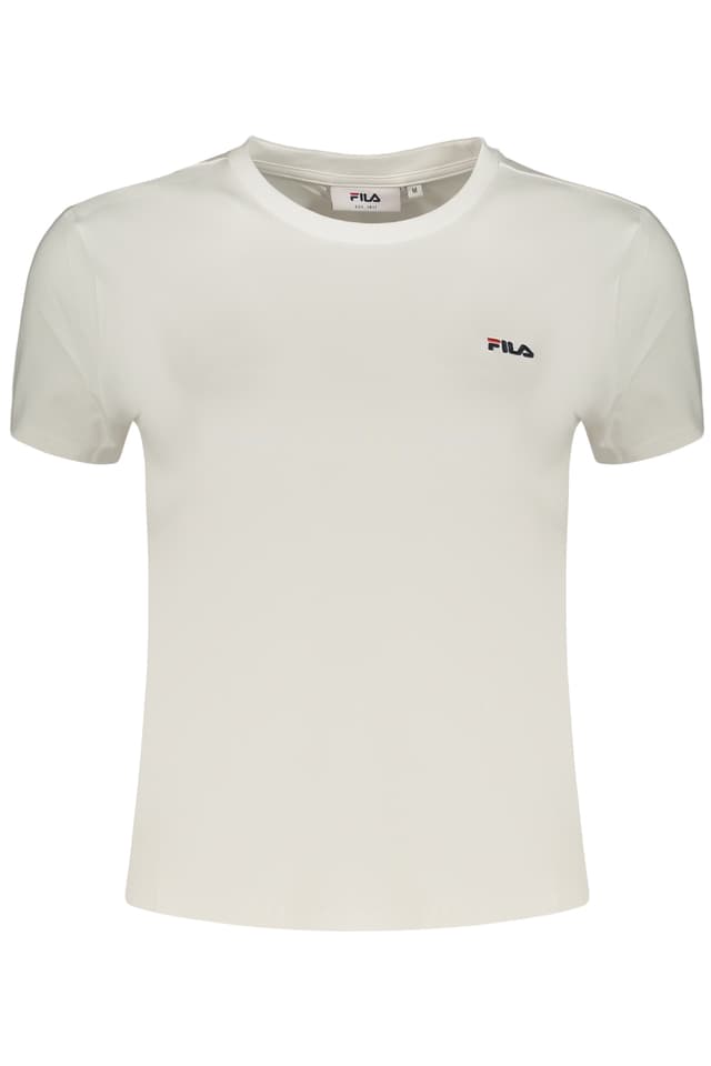 ДАМСКА ТЕНИСКА С КЪС РЪКАВ FILA, БЯЛА