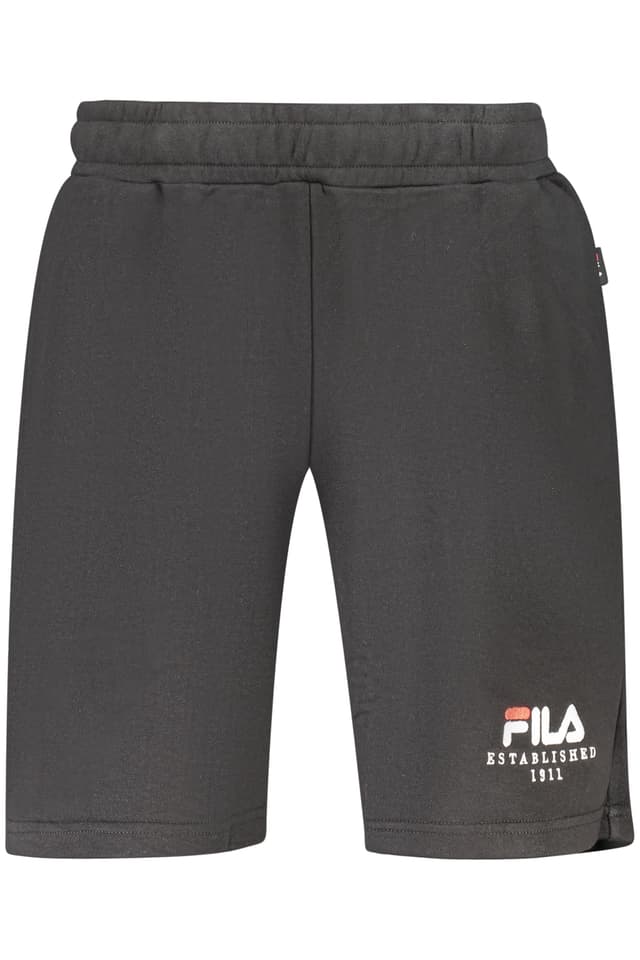 Мъжки къси спортни панталони FILA, черни