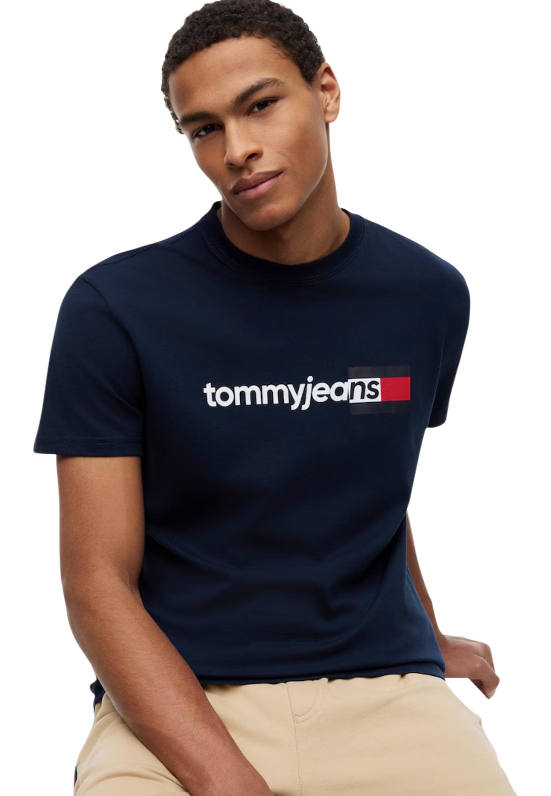 Tommy Hilfiger Jeans T-Shirt Uomo - Tommy Hilfiger Jeans
