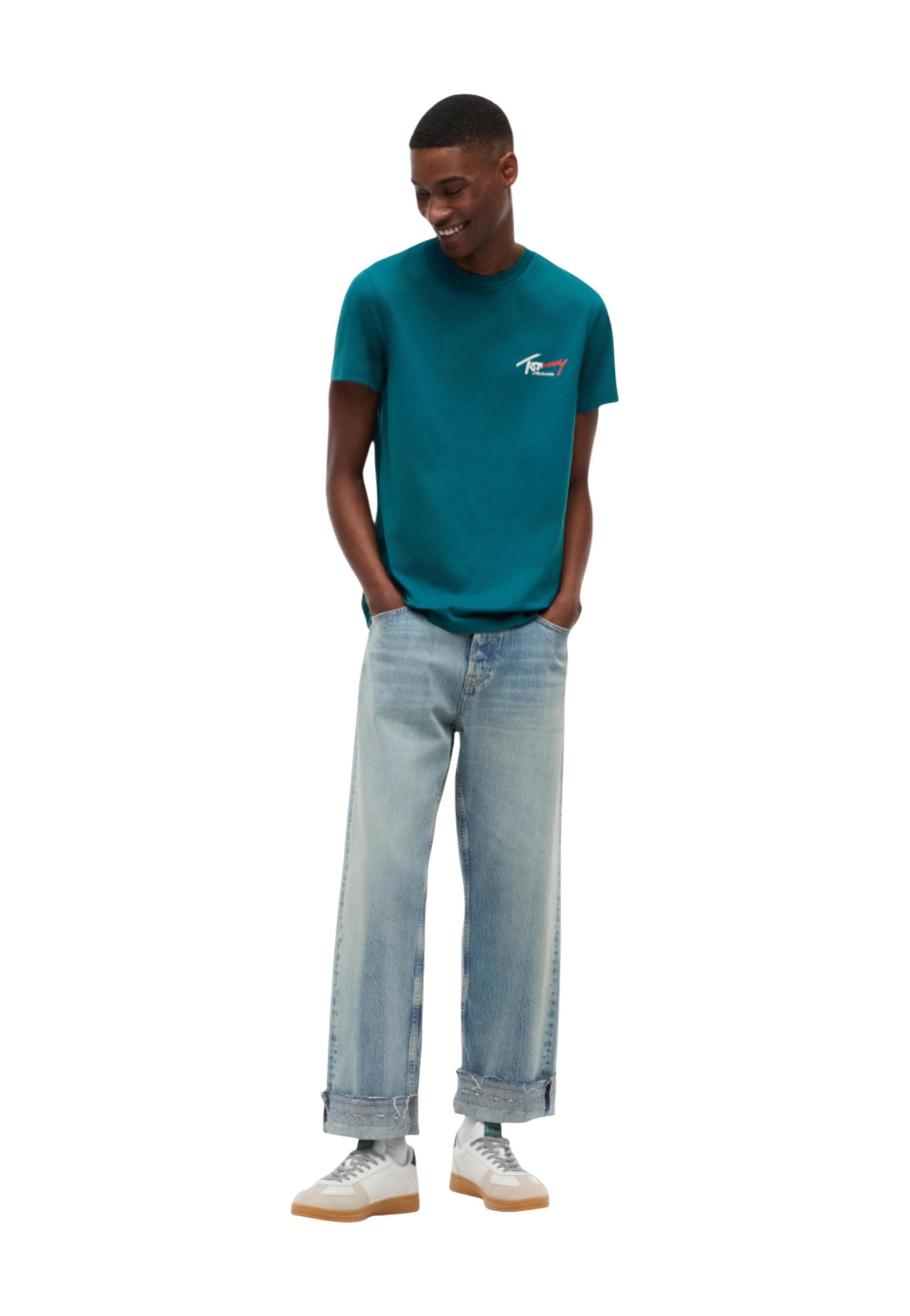 Tommy Hilfiger Jeans T-Shirt Uomo - Tommy Hilfiger Jeans
