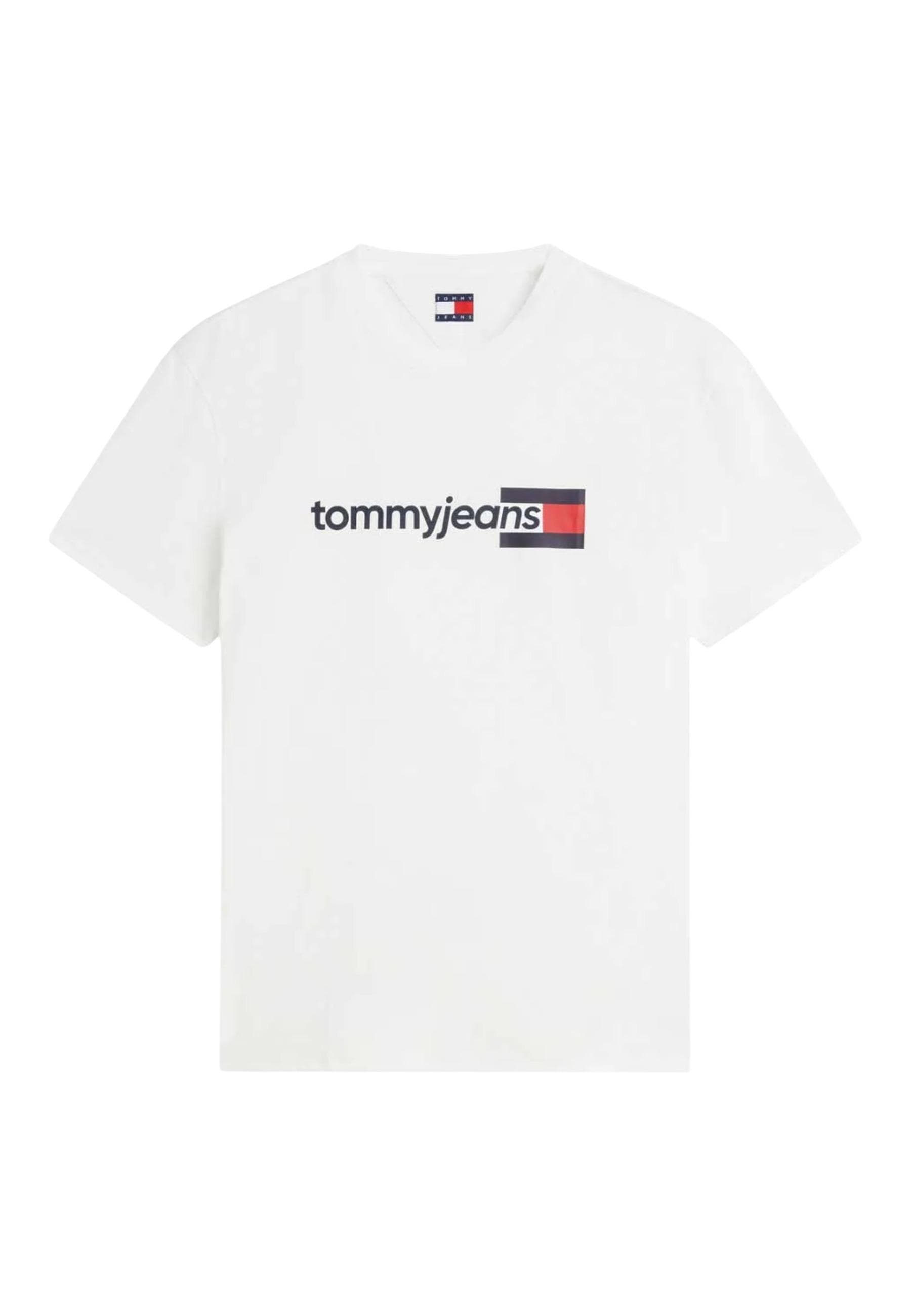 Tommy Hilfiger Jeans T-Shirt Uomo - Tommy Hilfiger Jeans
