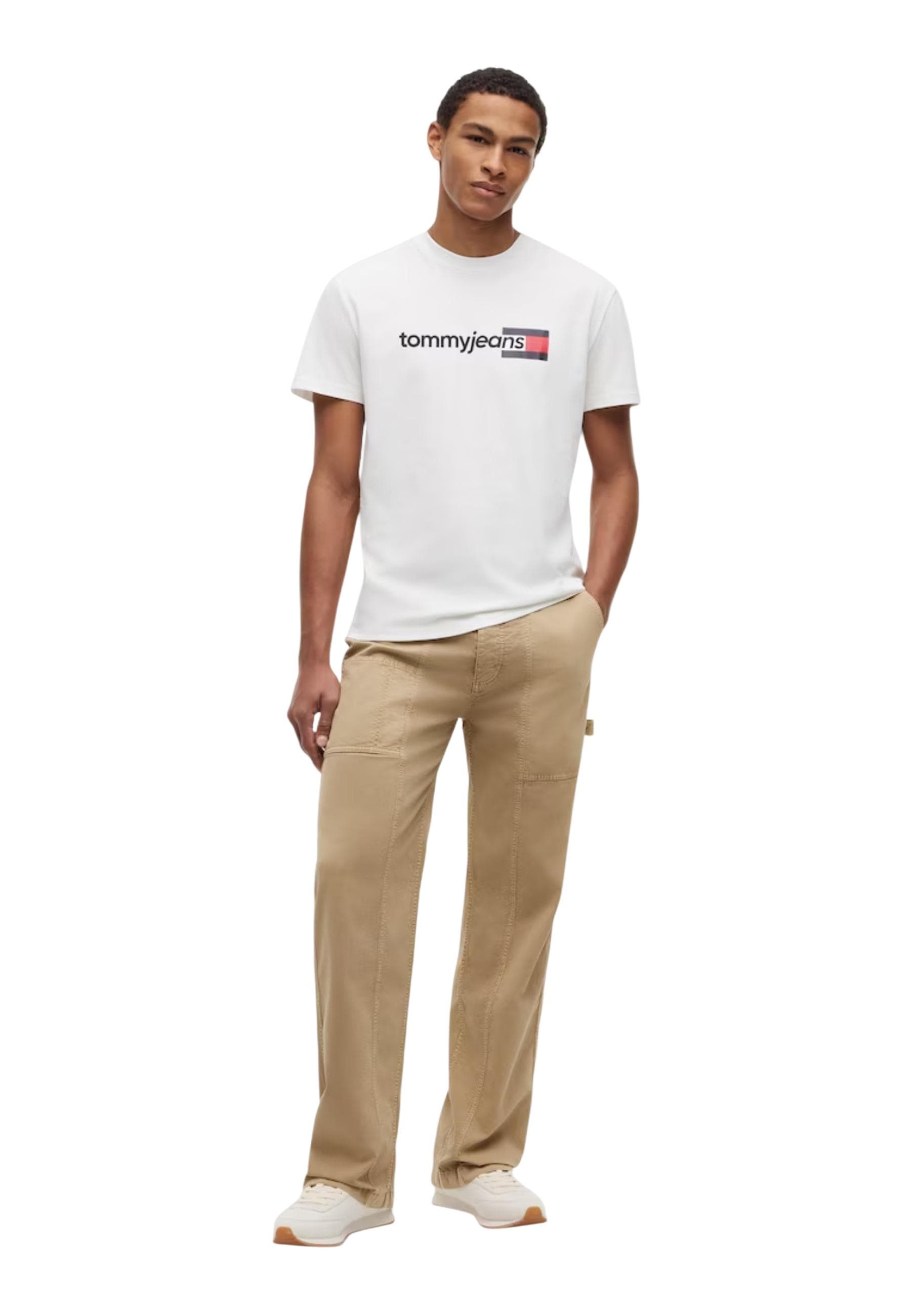 Tommy Hilfiger Jeans T-Shirt Uomo - Tommy Hilfiger Jeans