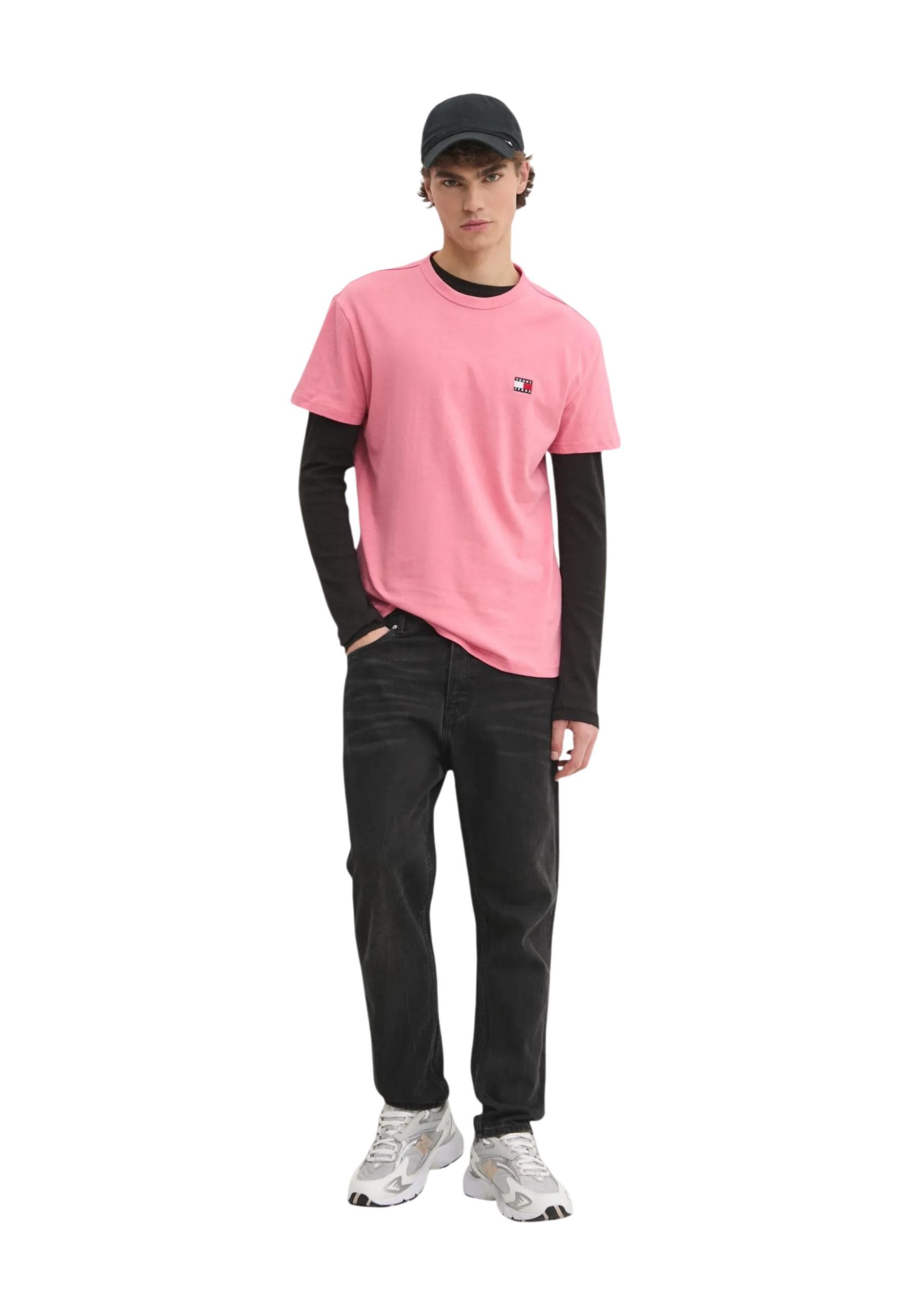 Tommy Hilfiger Jeans T-Shirt Uomo - Tommy Hilfiger Jeans