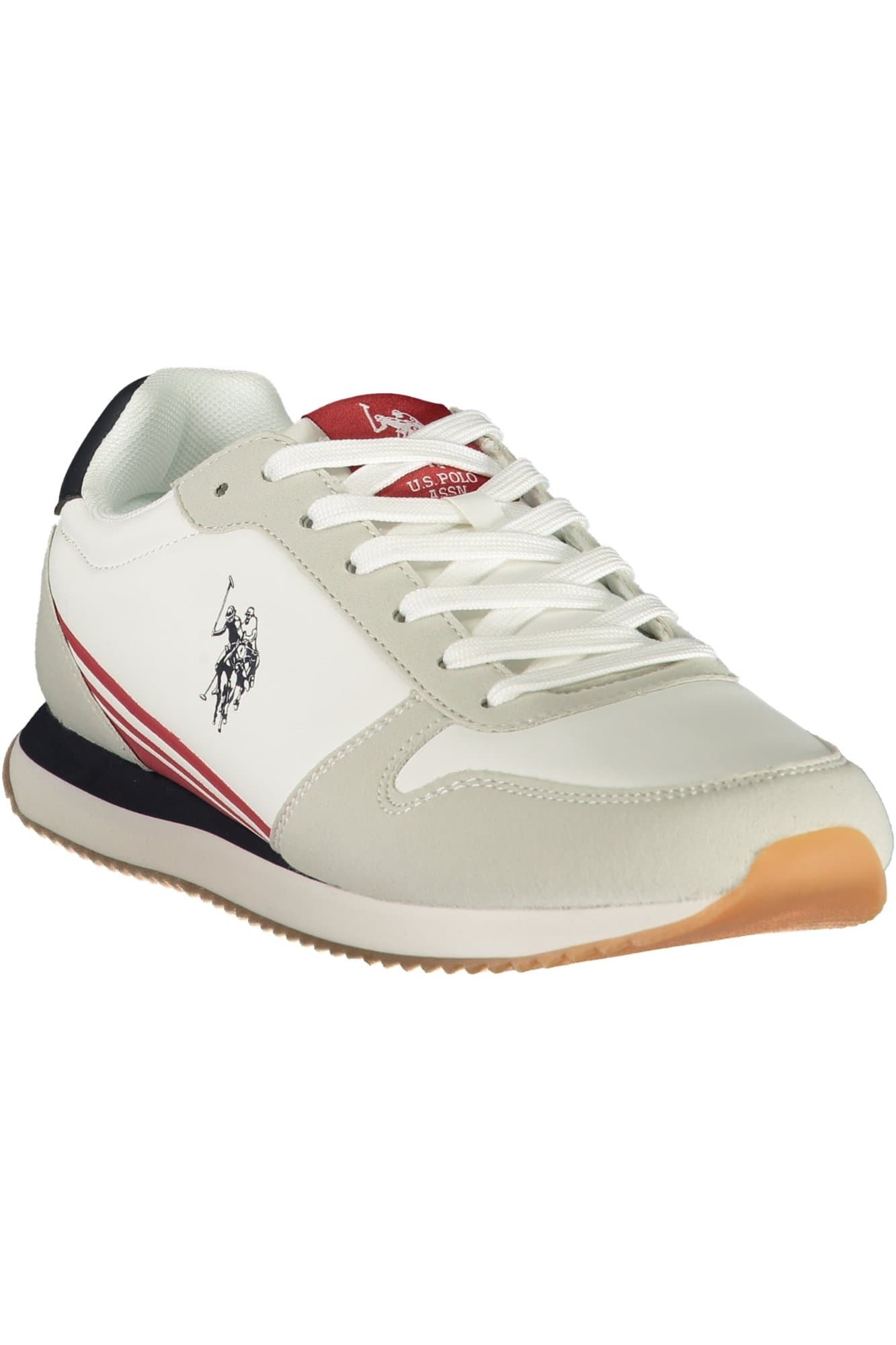 US POLO ASSN. МЪЖКИ БЕЛИ СПОРТНИ ОБУВКИ - U.S. POLO ASSN.