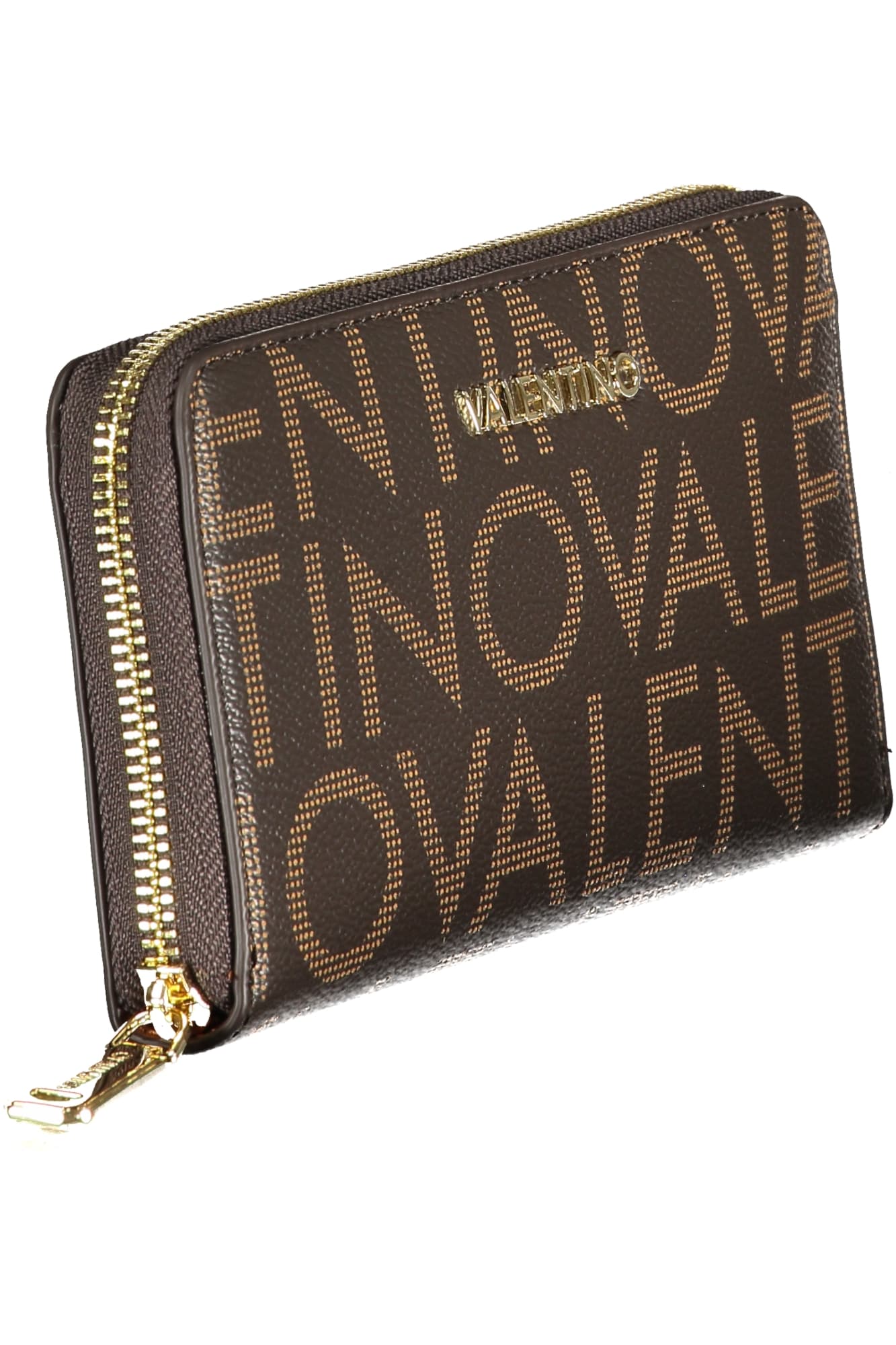 ДАМСКИ ПОРТФЕЙЛ VALENTINO ЧАНТИ КАФЯВ - VALENTINO BAGS