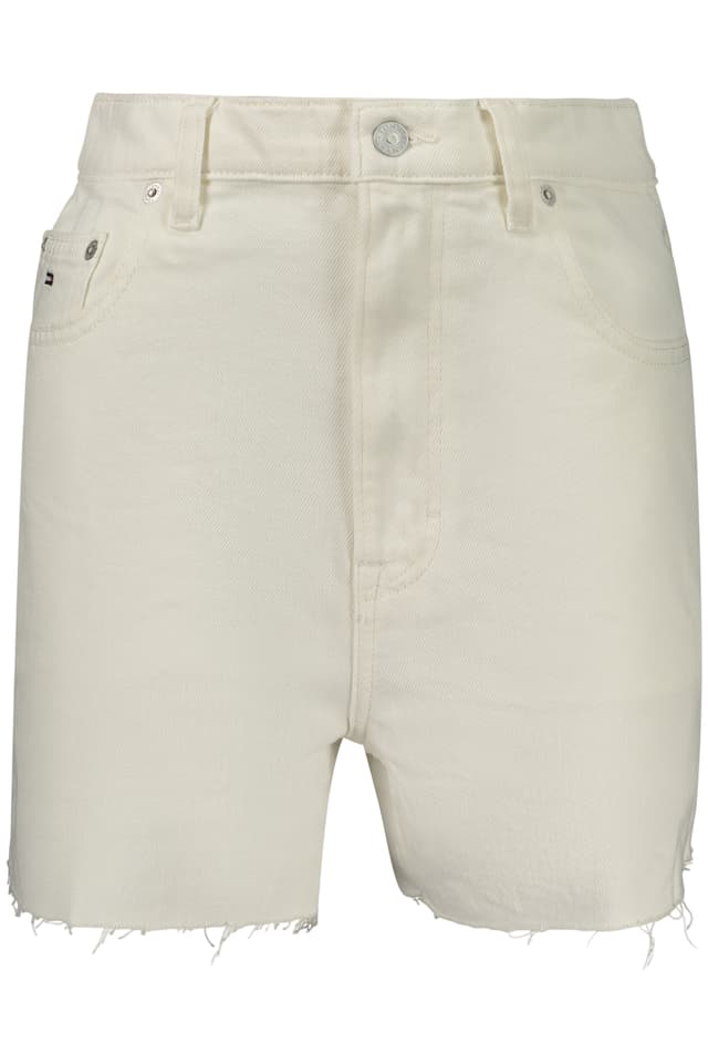 Дамски къси дънки TOMMY HILFIGER, бели