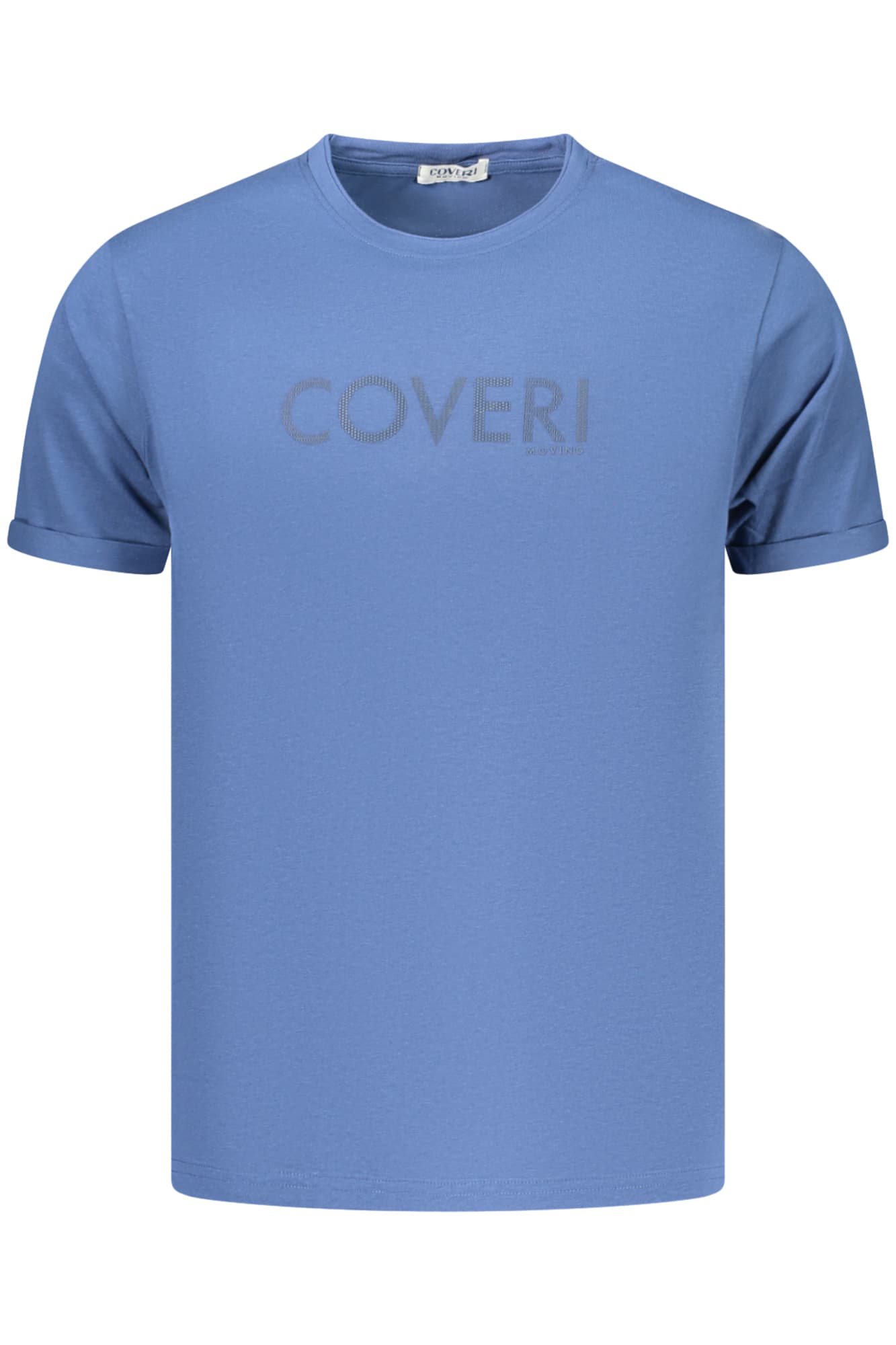 МЪЖКА ТЕНИСКА С КЪС РЪКАВ COVERI MOVING, СИНЯ - COVERI MOVING