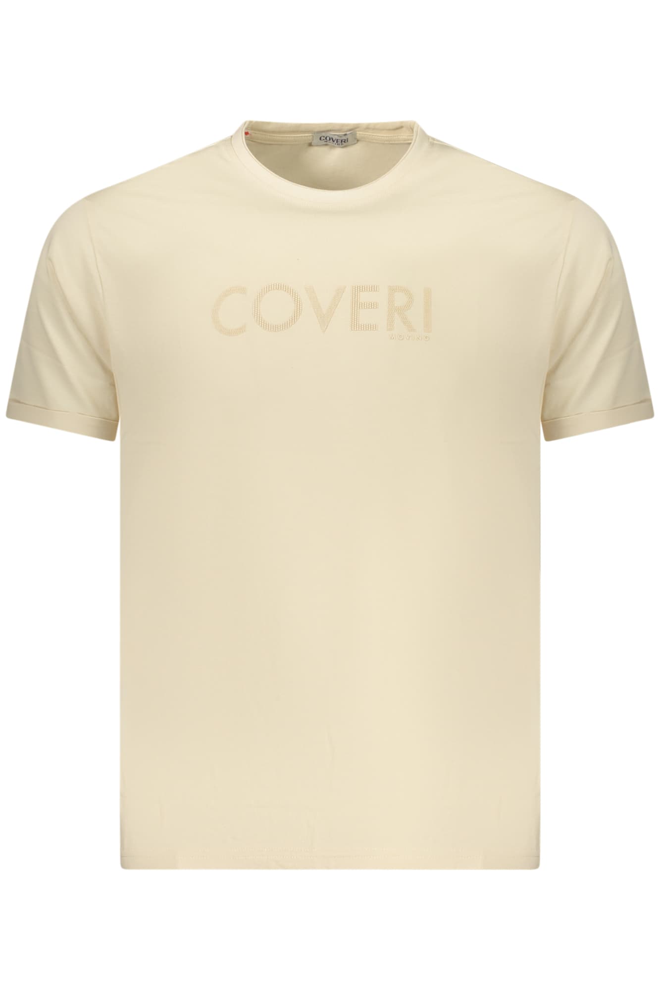 МЪЖКА ТЕНИСКА С КЪС РЪКАВ COVERI MOVING, БЕЖОВА - COVERI MOVING