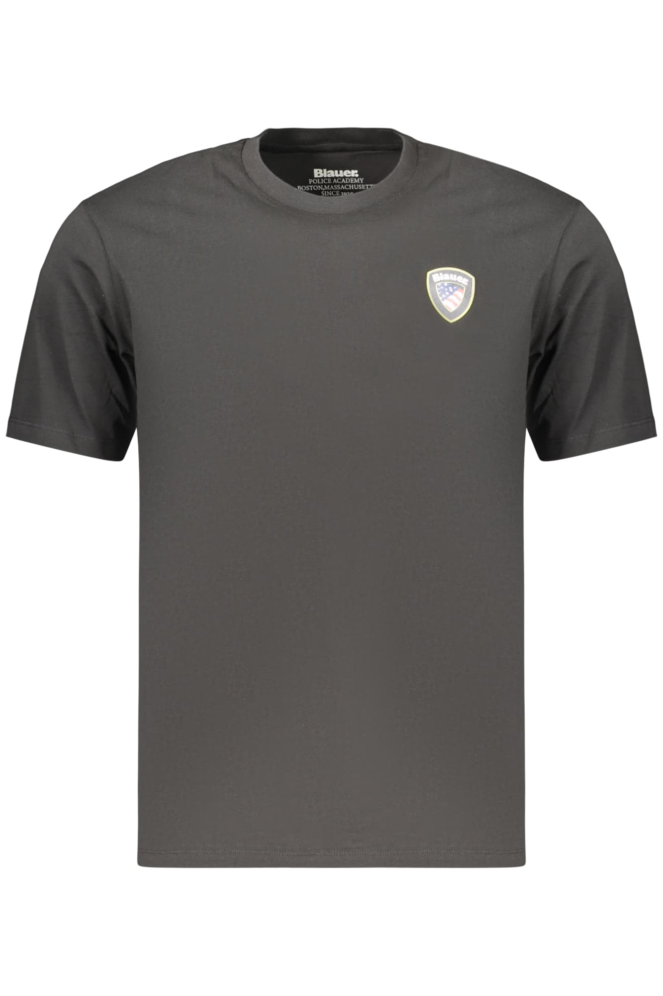 МЪЖКА ТЕНИСКА С КЪС РЪКАВ BLAUER APPAREL, ЧЕРНА - BLAUER APPAREL