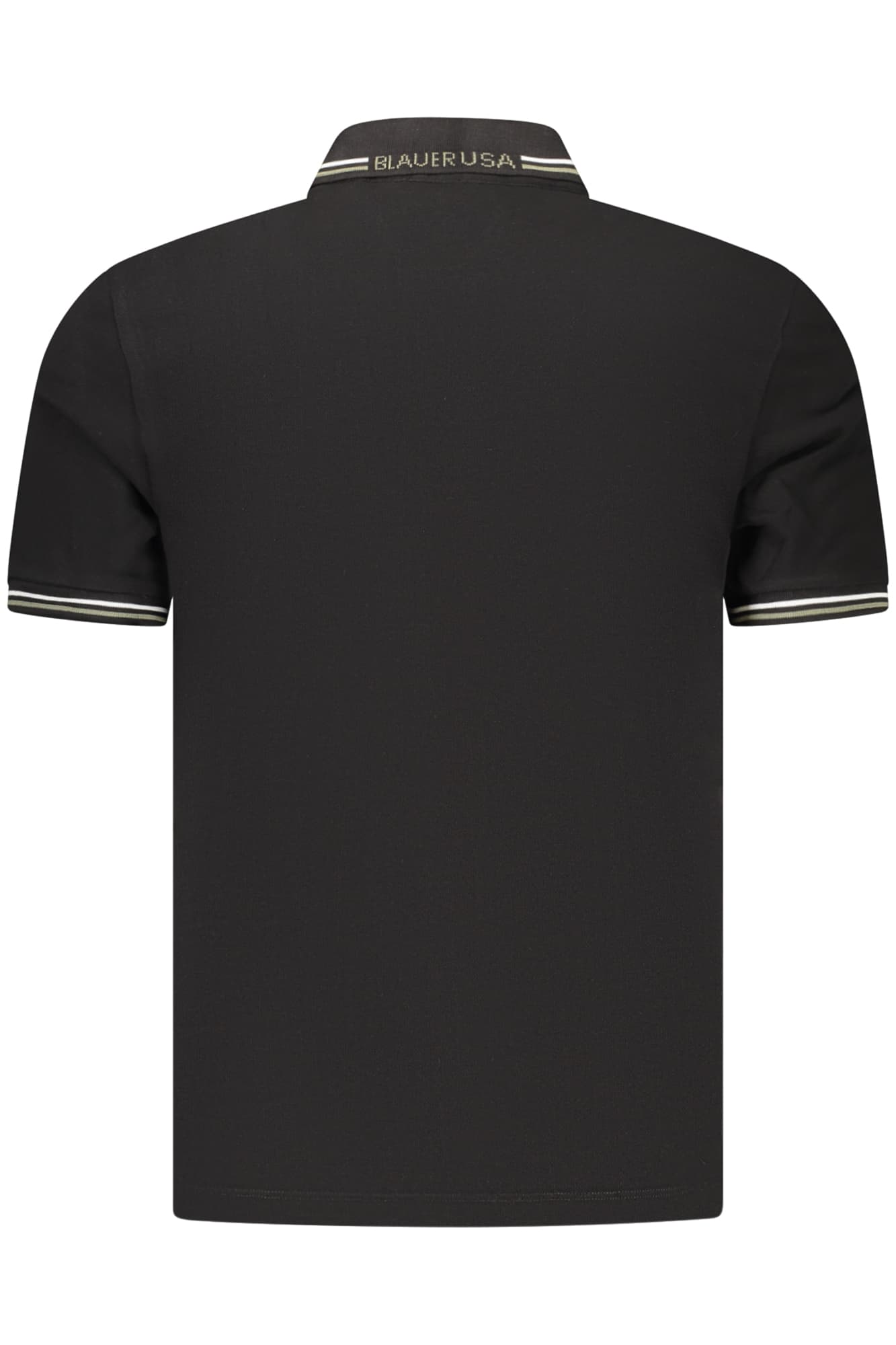 МЪЖКА ПОЛО БЛИЗА С КЪС РЪКАВ BLAUER APPAREL, ЧЕРНА - BLAUER APPAREL