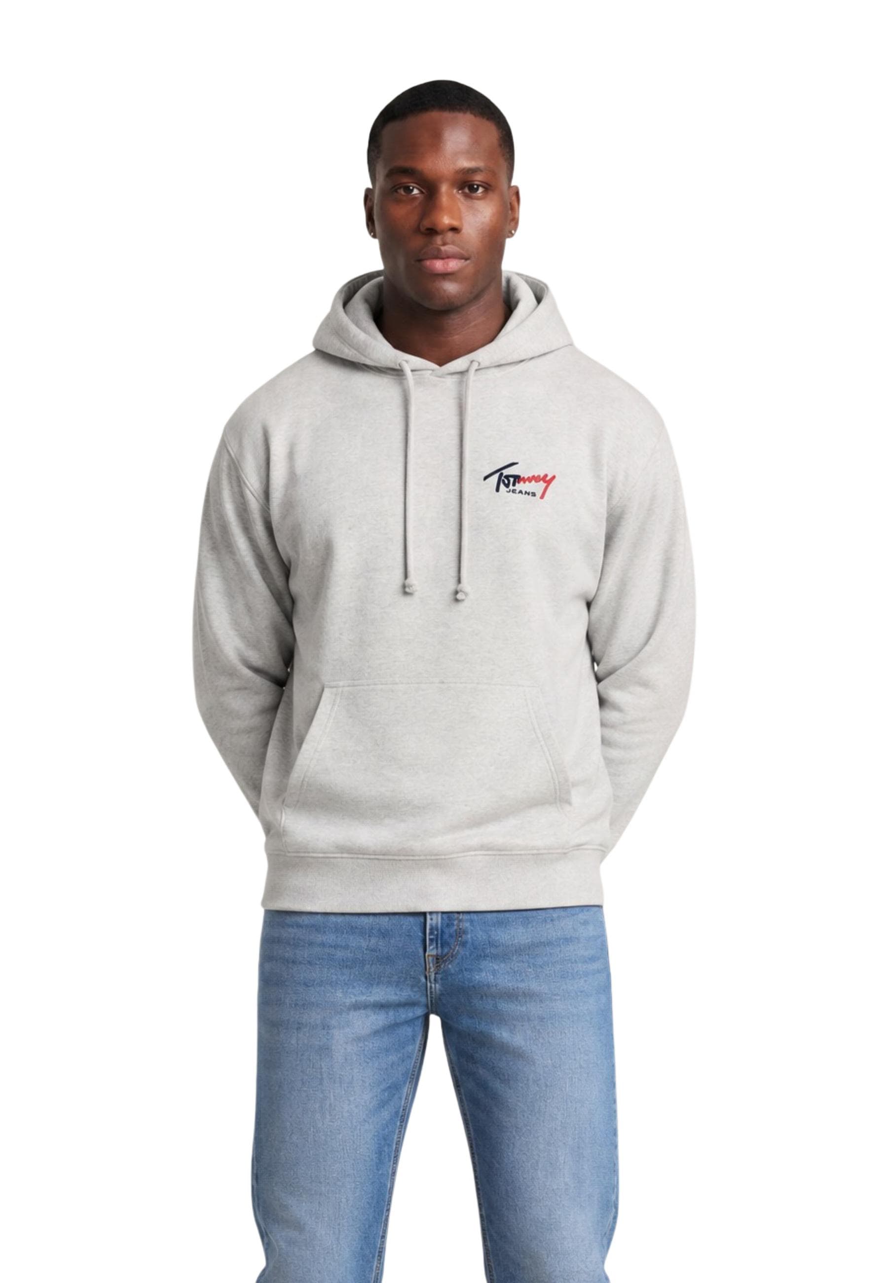Tommy Hilfiger Jeans Felpa Uomo - Tommy Hilfiger Jeans