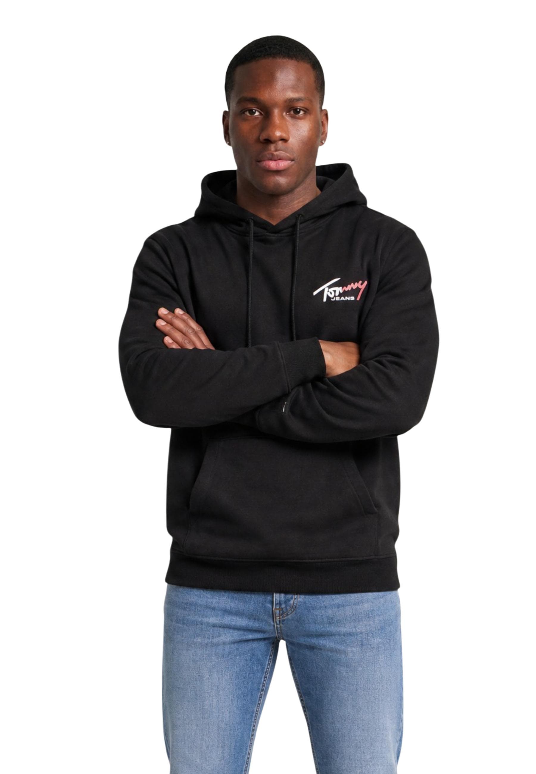 Tommy Hilfiger Jeans Felpa Uomo - Tommy Hilfiger Jeans