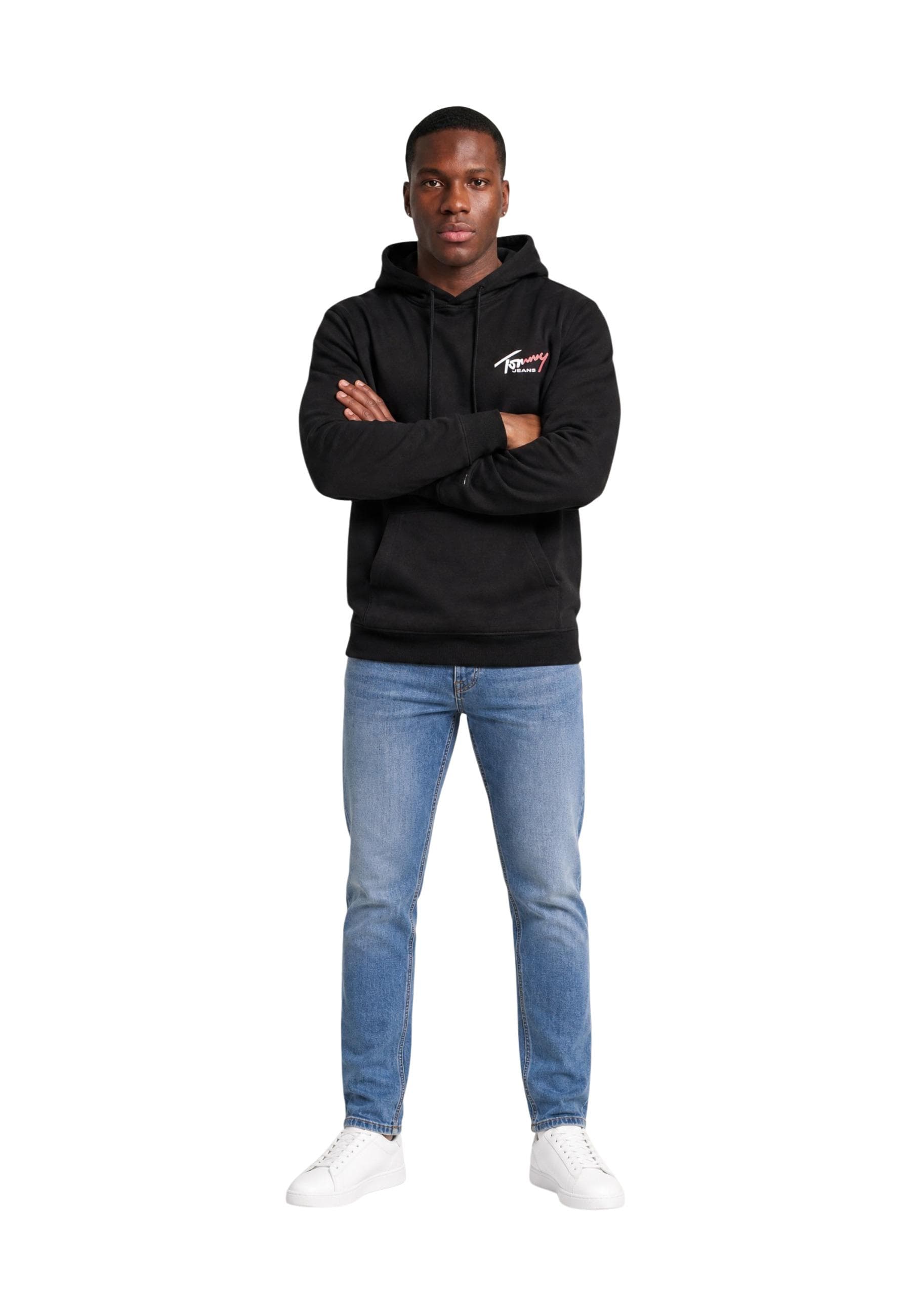 Tommy Hilfiger Jeans Felpa Uomo - Tommy Hilfiger Jeans