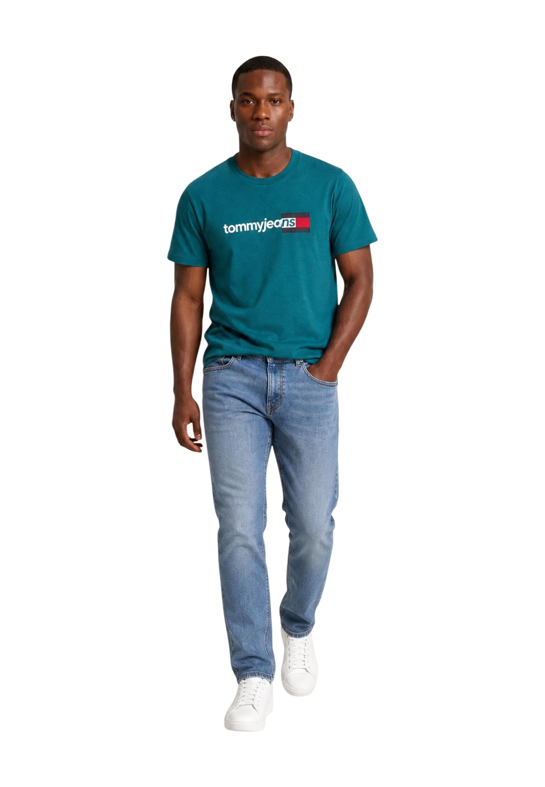 Tommy Hilfiger Jeans T-Shirt Uomo - Tommy Hilfiger Jeans