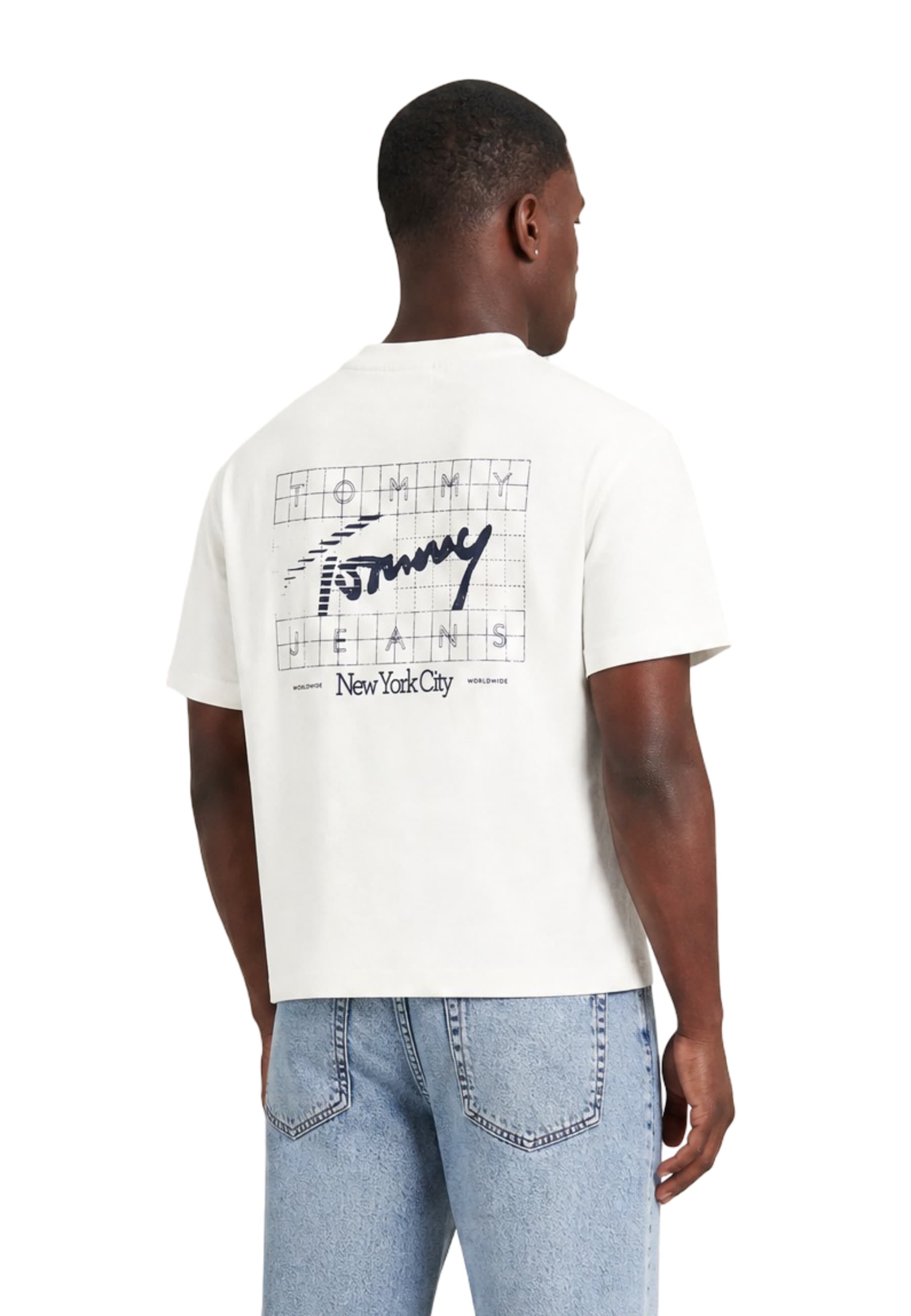 Tommy Hilfiger Jeans T-Shirt Uomo - Tommy Hilfiger Jeans