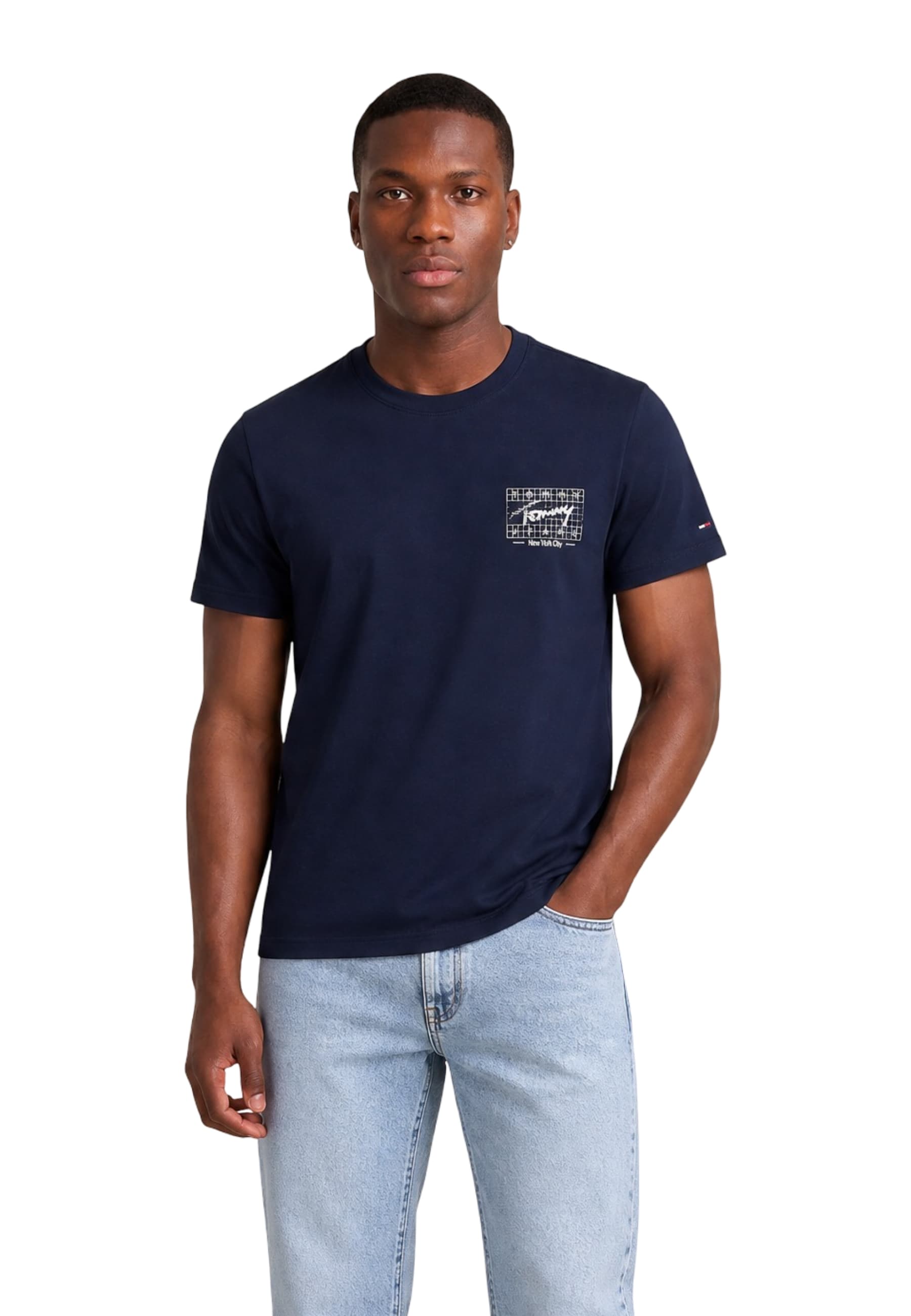 Tommy Hilfiger Jeans T-Shirt Uomo - Tommy Hilfiger Jeans