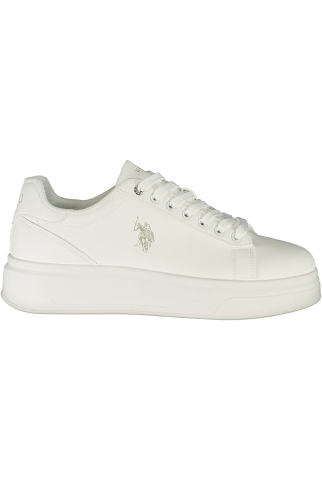 US POLO ASSN. МЪЖКИ БЕЛИ СПОРТНИ ОБУВКИ