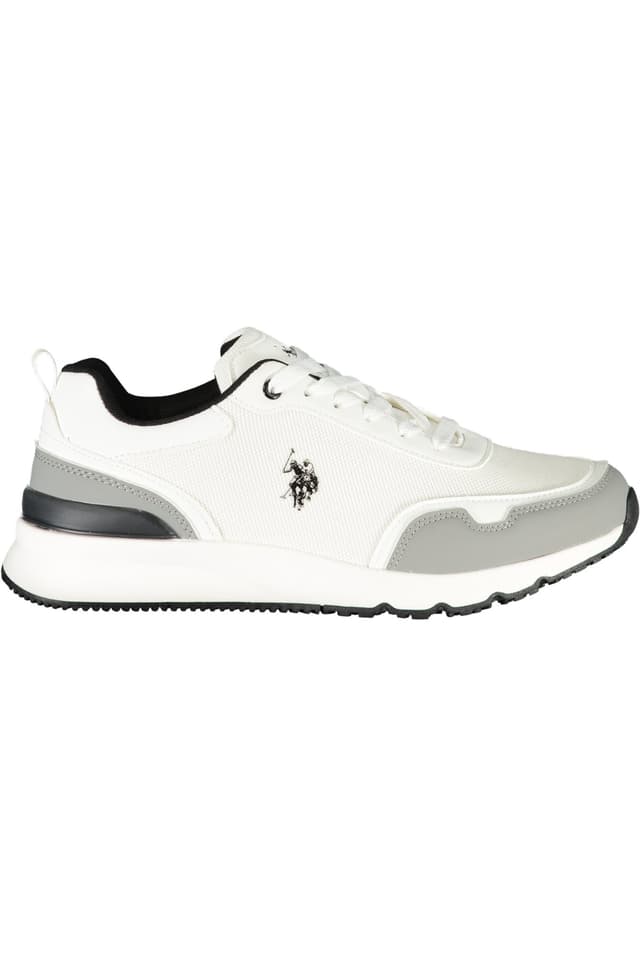 US POLO ASSN. МЪЖКИ БЕЛИ СПОРТНИ ОБУВКИ