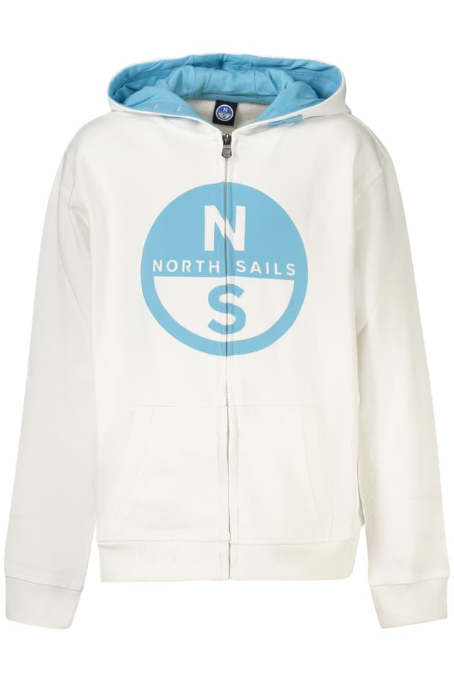 ДЕТСКИ БЯЛ СУИТШЪРТ С ЦИП NORTH SAILS