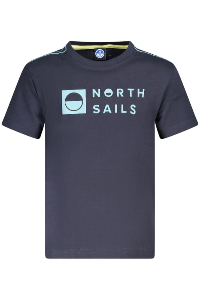 ДЕТСКА ТЕНИСКА С КЪС РЪКАВ NORTH SAILS, СИНЯ