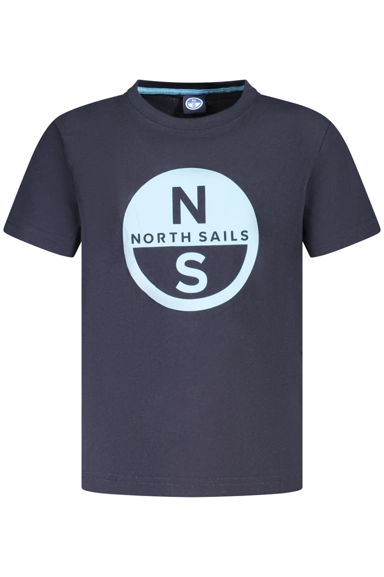 ДЕТСКА ТЕНИСКА С КЪС РЪКАВ NORTH SAILS, СИНЯ - NORTH SAILS