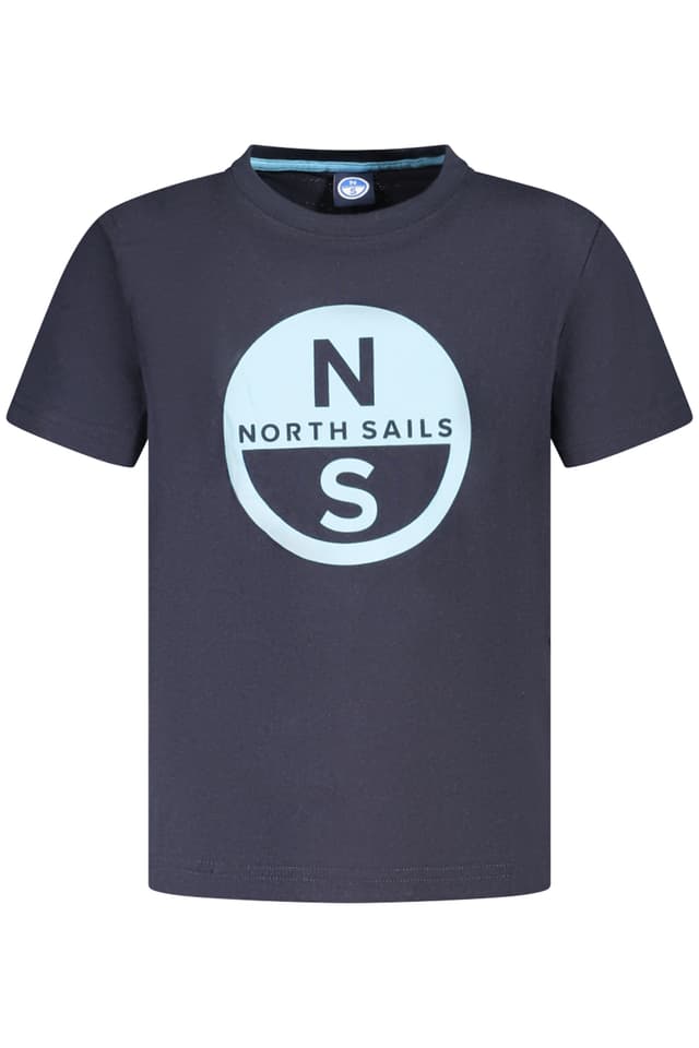 ДЕТСКА ТЕНИСКА С КЪС РЪКАВ NORTH SAILS, СИНЯ