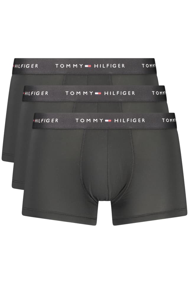 Мъжки черен боксер TOMMY HILFIGER
