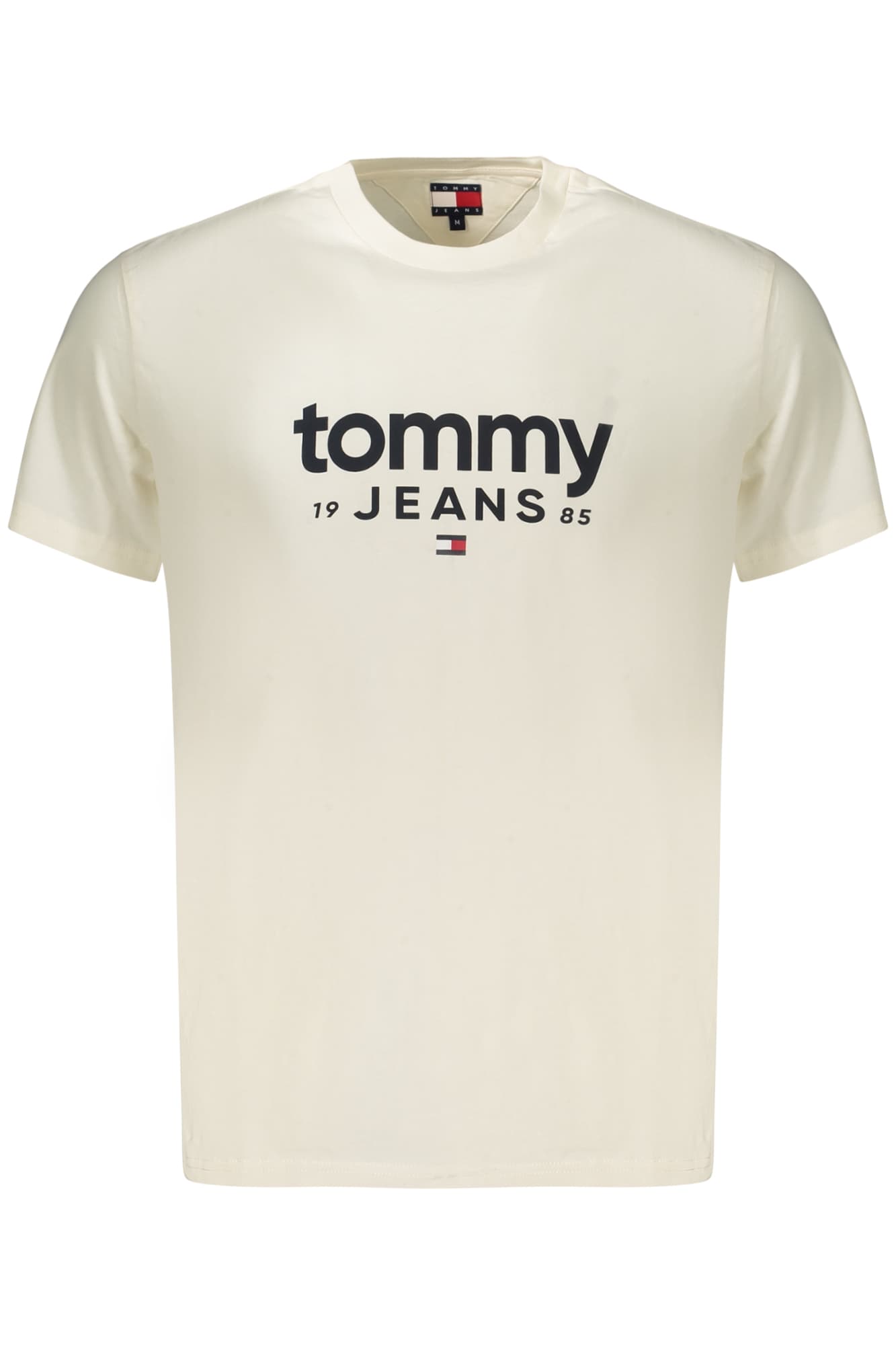 МЪЖКА ТЕНИСКА С КЪС РЪКАВ TOMMY HILFIGER, БЯЛА - TOMMY HILFIGER