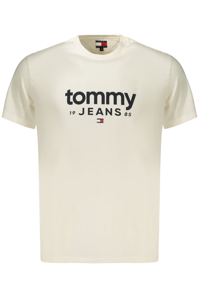 МЪЖКА ТЕНИСКА С КЪС РЪКАВ TOMMY HILFIGER, БЯЛА