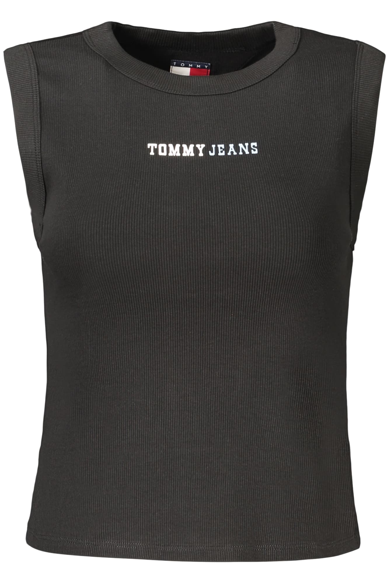 Дамски черен потник TOMMY HILFIGER - TOMMY HILFIGER