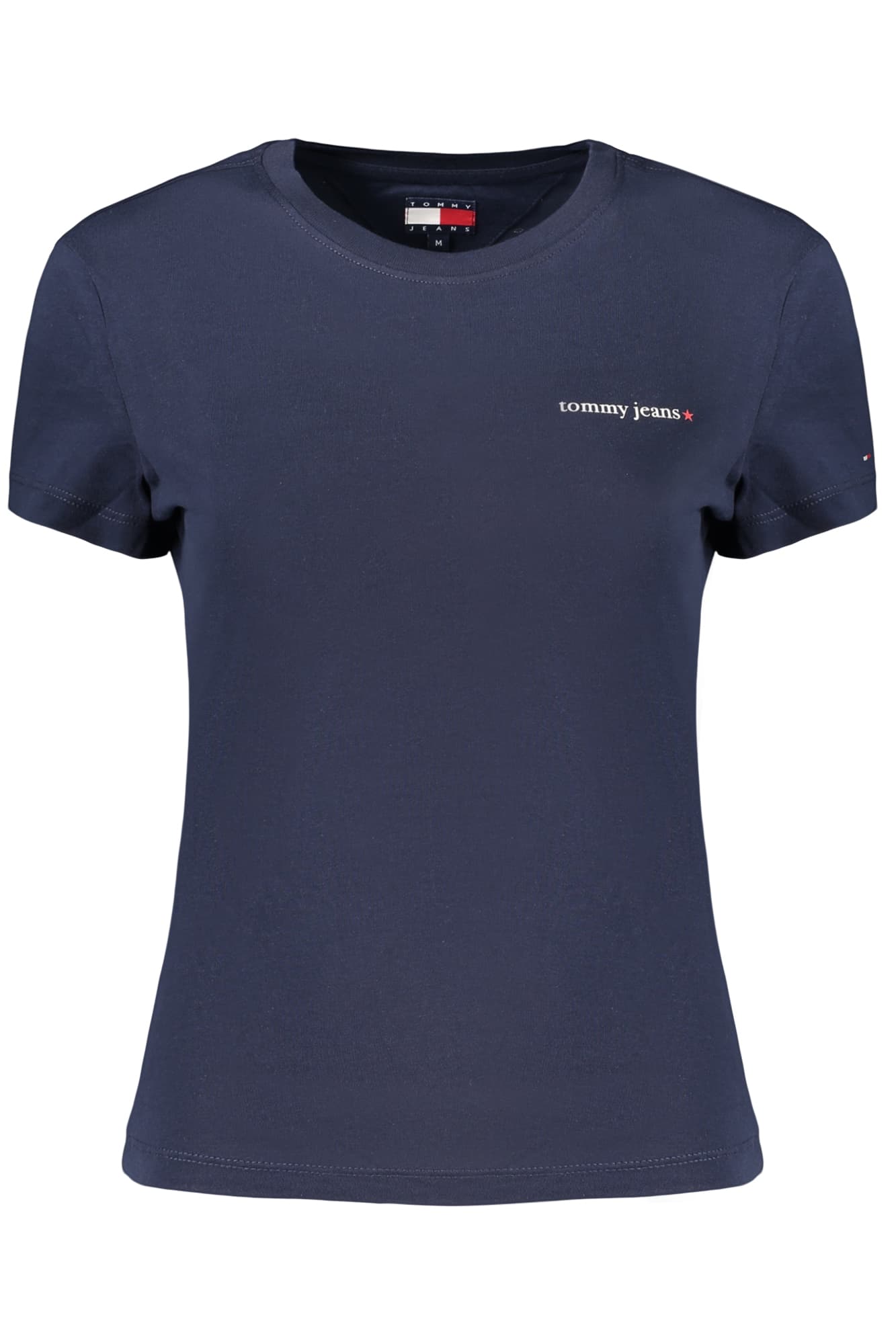 ДАМСКА ТЕНИСКА С КЪС РЪКАВ TOMMY HILFIGER, СИНЯ - TOMMY HILFIGER