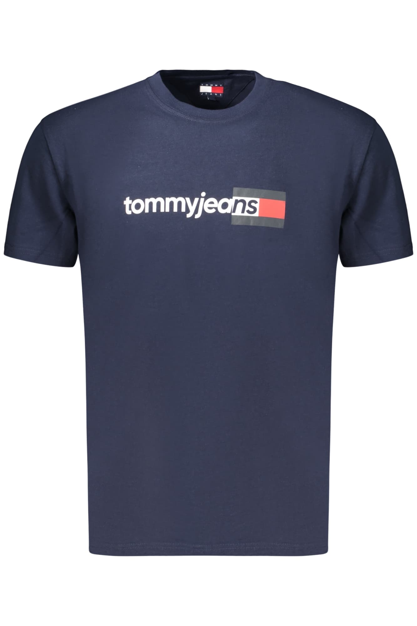 МЪЖКА ТЕНИСКА С КЪС РЪКАВ TOMMY HILFIGER, СИНЯ - TOMMY HILFIGER